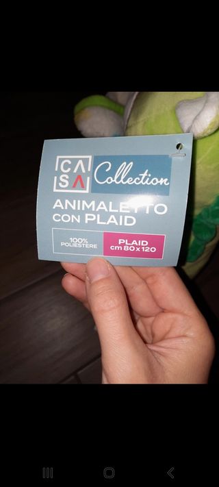 Unicorno con coperta