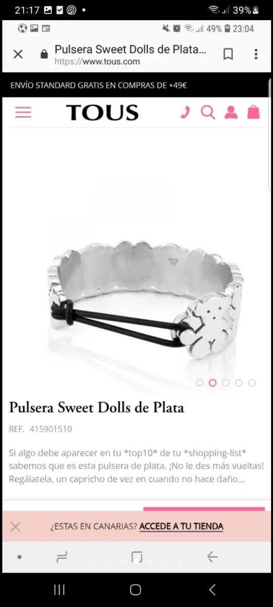Pulsera tous