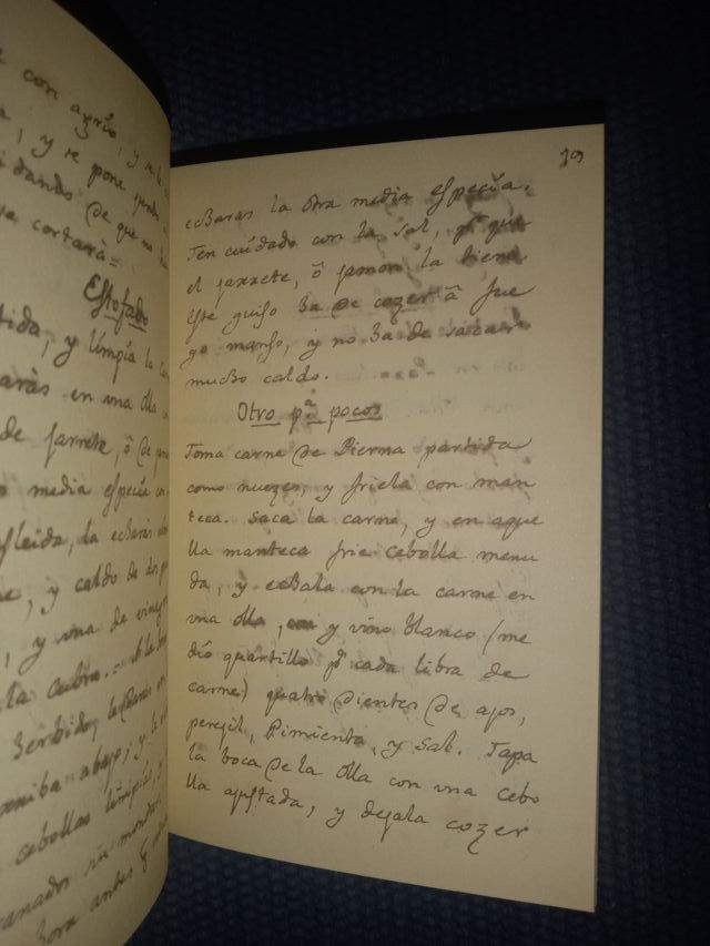 El cocinero relgioso