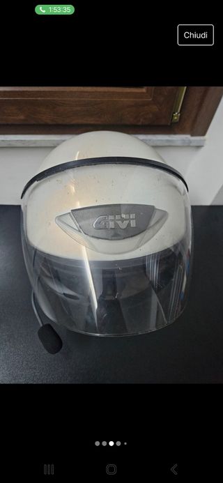 Casco con microfono