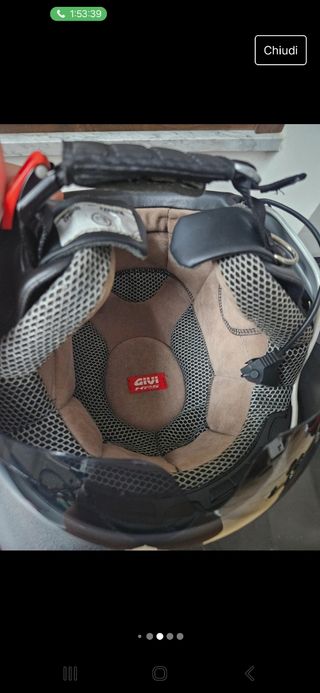 Casco con microfono