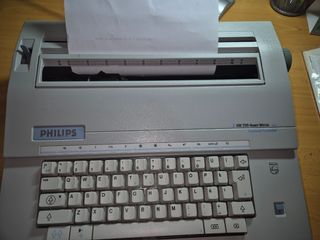 Máquina de escribir eléctrica Philips