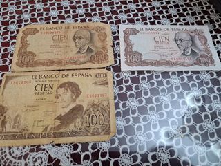 Billetes de 100 pesetas