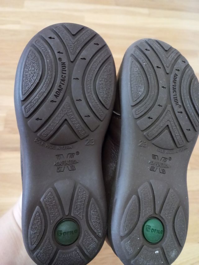 Botas marrón piel Gorila .Sin estrenar.