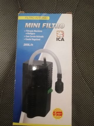 Mini filtro ica para acuarios