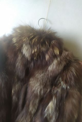 Chaquetón de piel de zorro