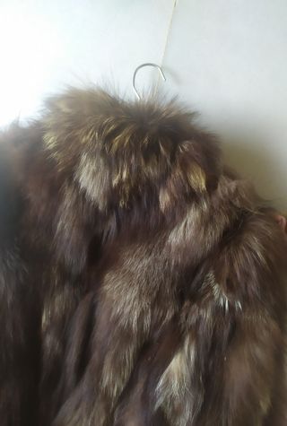 Chaquetón de piel de zorro