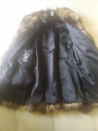 Chaquetón de piel de zorro