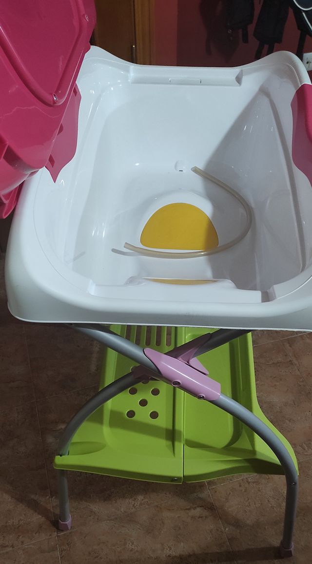 Bañera cambiador bebe
