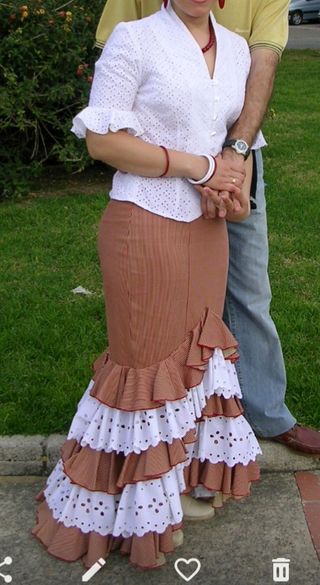 Traje flamenca