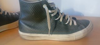 Scarpe Converse verde militare 
