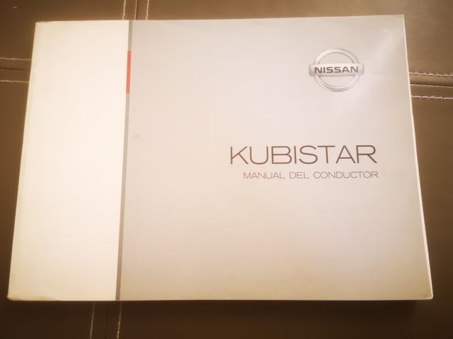 Kubistar Nissan. Manual propietario.