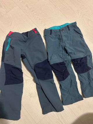 Pantalon de montaña niño talla 2-3 Quechuapanta