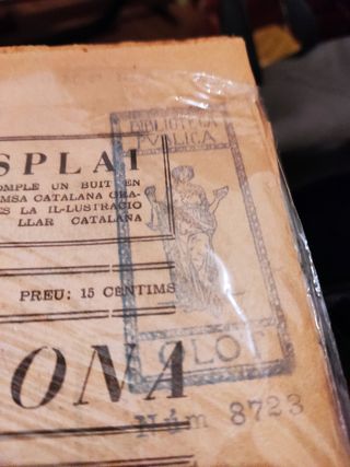 Periódico antiguo El Mati 1934