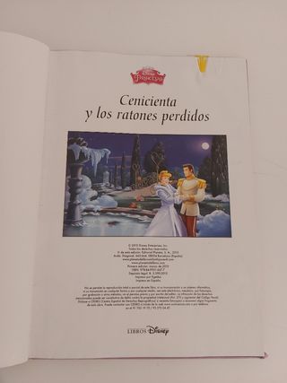 Libro de princesas Disney