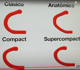 Manillar y potencia ITM carbono bici carretera