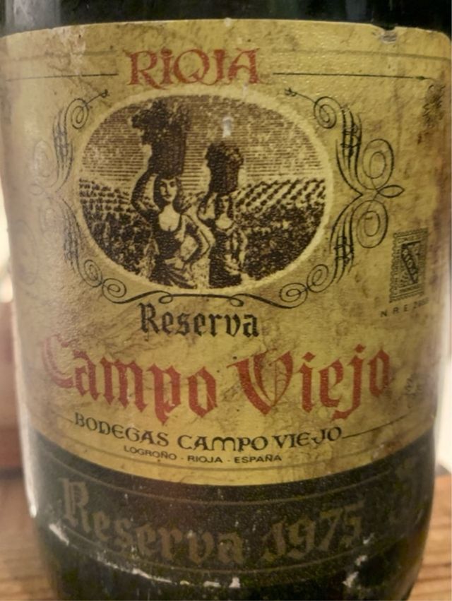 Rótulos de vinhos. Señorio de Sarria. Campoviejo