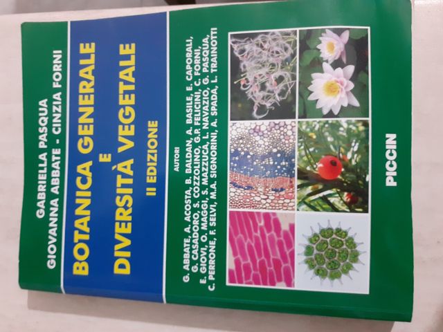 Botanica generale e diversità vegetale 2 edizione
