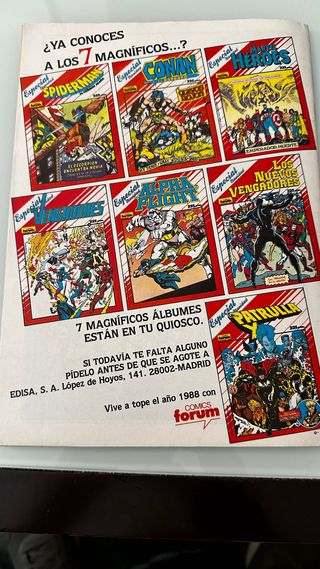 Comic Conan Rey #42 1988