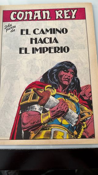 Comic Conan Rey #42 1988