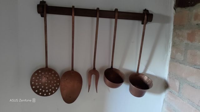 Mestoli antichi in rame