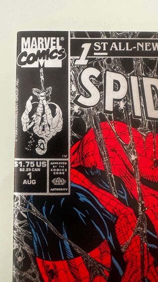 Comic Spiderman #1 1990 Todd McFarlane & Stan Lee