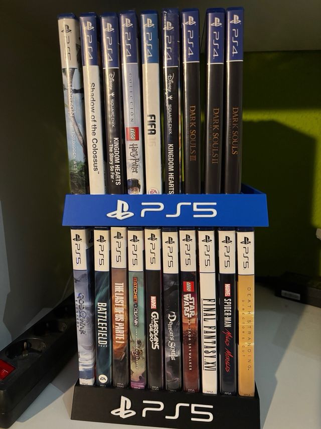 Soporte para juegos de ps5 - 3 colores 