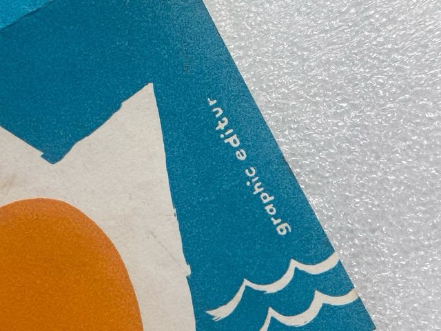 CARTEL DEL FESTIVAL DEL MAR de LLORET de MAR 1961