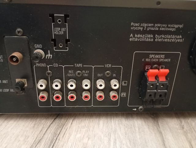 Amplificador Technics receiver SA-EX100