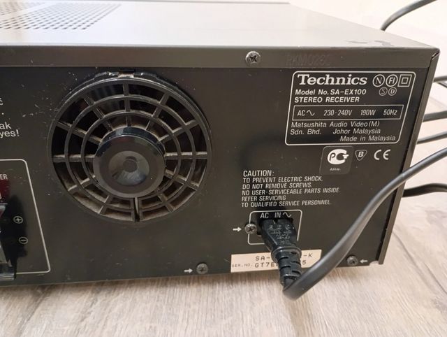 Amplificador Technics receiver SA-EX100