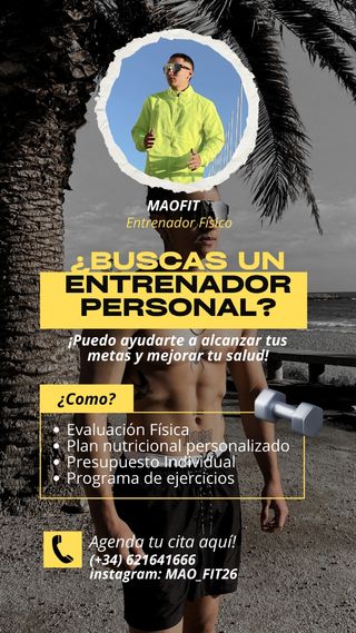 Entrenador personal 
