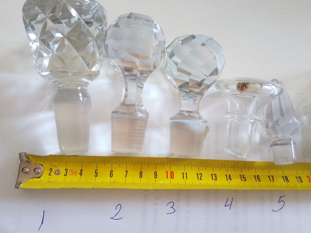 Tappi di Vetro Antichi (Per Unità o Lotto)