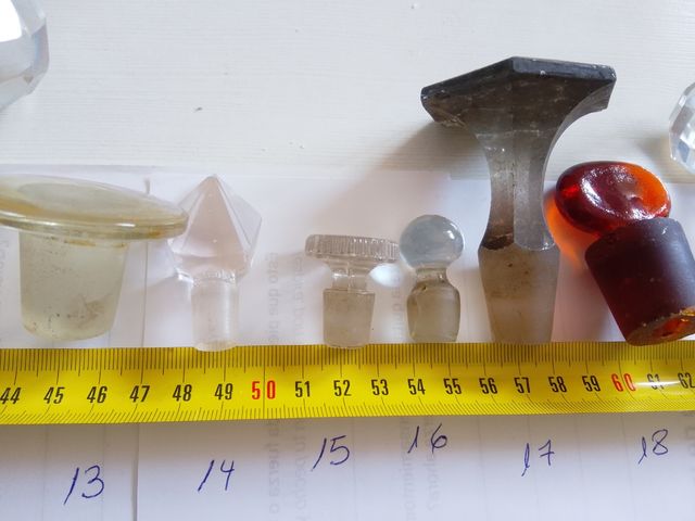 Tappi di Vetro Antichi (Per Unità o Lotto)