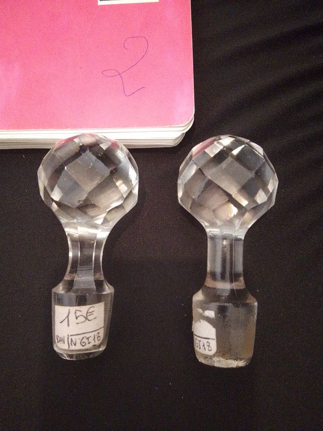 Tappi di Vetro Antichi (Per Unità o Lotto)