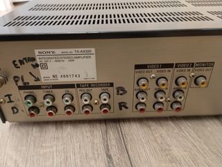 Amplificador Sony TA-AX320