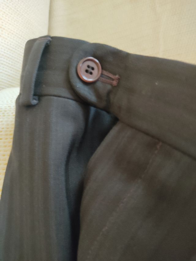 Traje chaqueta marrón Pierre Cardin