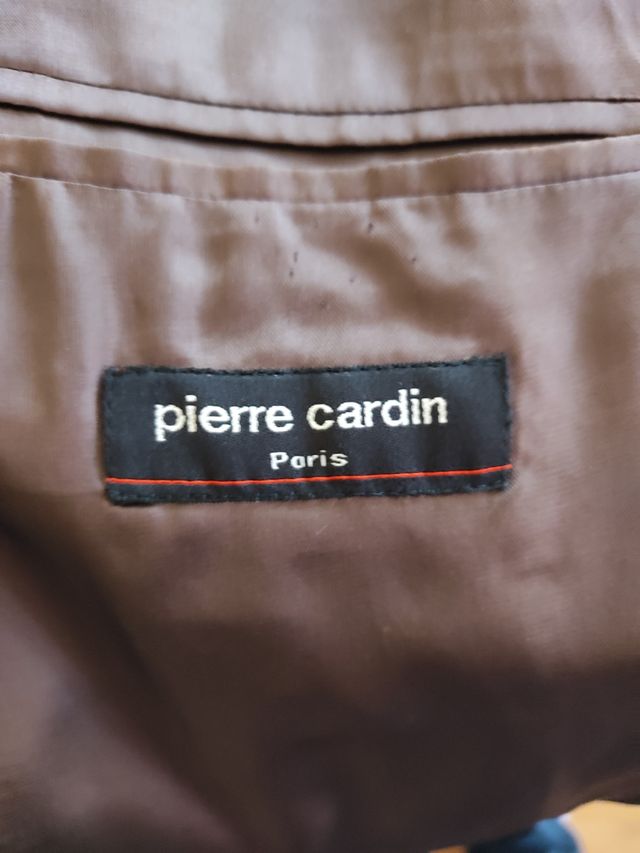Traje chaqueta marrón Pierre Cardin
