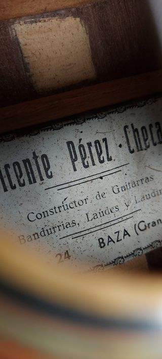Bandurria Vicente Pérez Checa