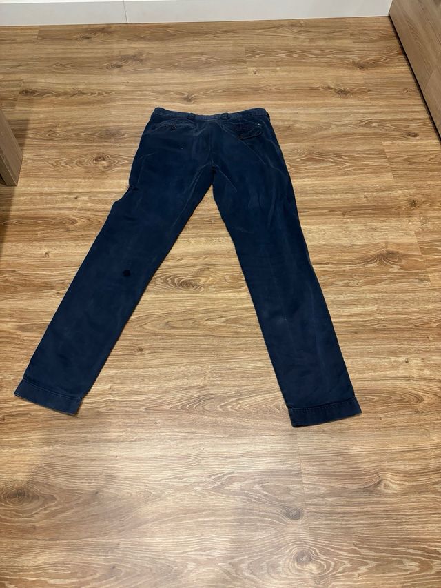 Pantalon Chino Tommy Hilfiguer Azul Talla 42