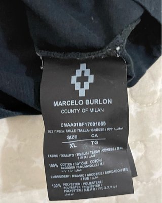 Burlon lupo tshirt