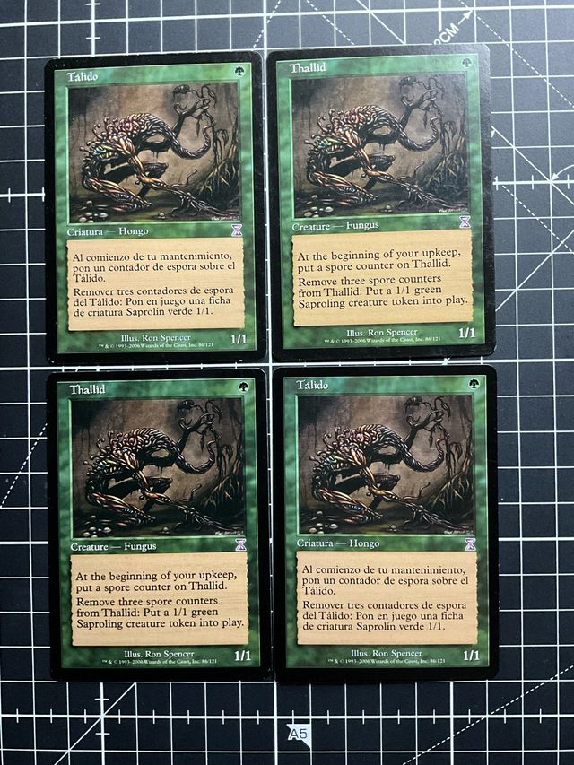 MTG 4 x Talido / Thallid (incluye oferta)