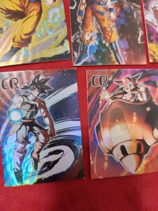 Lote cartas CR dragón ball