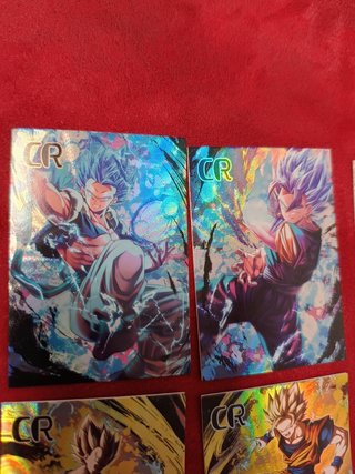 Lote cartas CR dragón ball