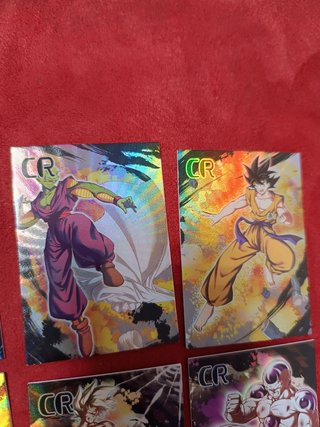 Lote cartas CR dragón ball