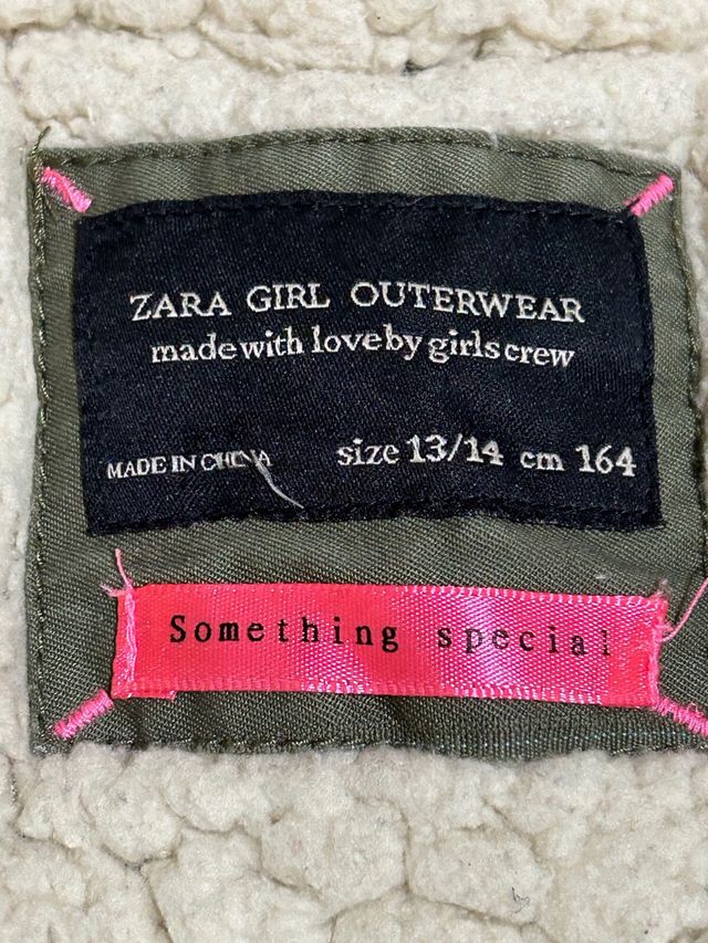 Parka dos piezas desmontable forro de borreguito