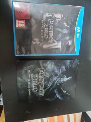 Proyect Zero + steelbook wii u