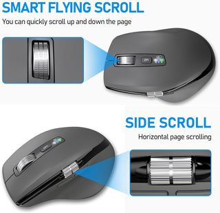 INFINMIND L910 Ratón 2.4G inalámbrico 2xBluetooth