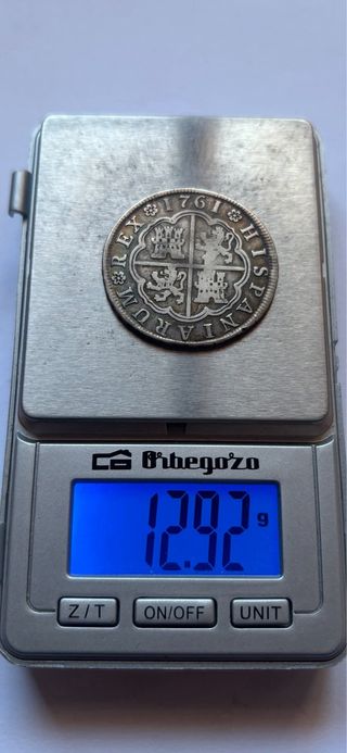 4 reales 1761 Madrid (MBC-) Carlos III