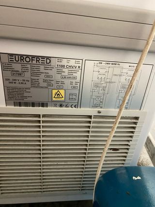 Eurofred Congelador TIENDAS 1100 CHV/V