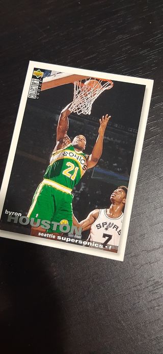 Carta nba 1995 byron houston